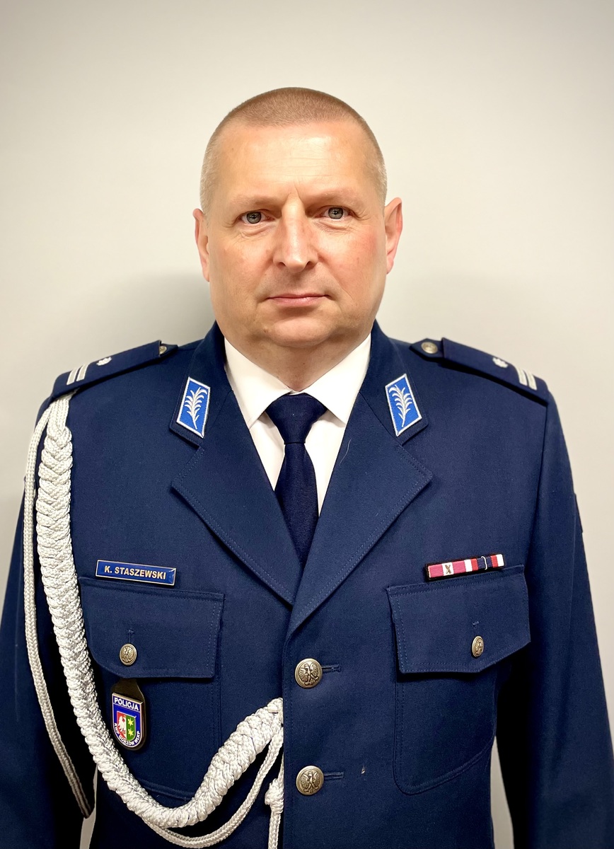 Podinspektor Krzysztof Staszewski 